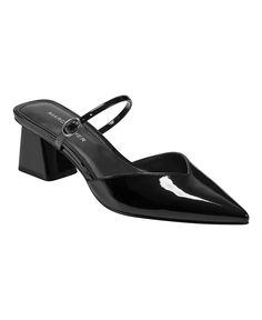 PRICES MAY VARY. Polished and classic, the Lakey pumps are perfect for day to night sophistication. The Lakey features a mid block heel and stylish pointy toe that complements this sleek silhouette. Designed for the modern woman, Marc Fisher Footwear provides statement shoes for every occasion. Pointed Toe Slip on Closure 2.17" Heel Imported Pointed Toe Patent Leather Block Heels With Heel Strap, Workwear Block Heels With Heel Strap And Pointed Toe, Office Block Heels With Heel Strap And Pointed Toe, Modern Pointed Toe Block Heels For Evening, Modern Evening Block Heels With Pointed Toe, Pointed Toe Block Heels With Heel Strap For Evening, Evening Block Heels With Heel Strap And Pointed Toe, Statement Shoes, Anne Klein Shoes