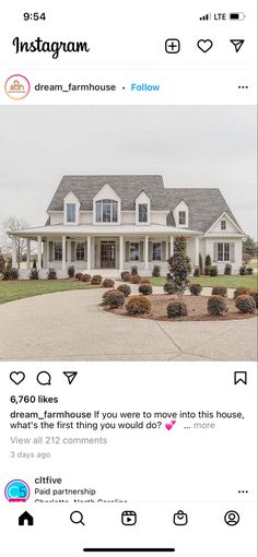 the real estate listing page on instagram