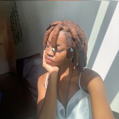 Black girl, indie aesthetic, grunge, black girl locs, locs, waist beads, wicks, earthy black girl, earthy black girl, wicks on women, black women wicks, big locs, dreads, freeform, free forms Big Locs, Aesthetic Grunge Black, Girl Locs, Waist Beads, Indie Aesthetic, Aesthetic Grunge, Wicks, Locs, Black Women