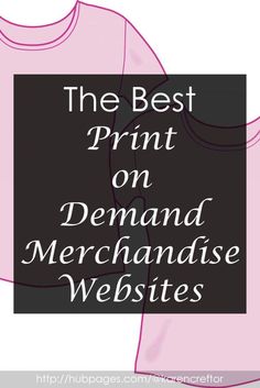 the best print on demand merchandise website