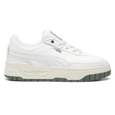 Inspired by the original PUMA California, the classic lines and dreamy details of the Cali Dream make it ready for all city looks – even if you’re not in The Golden State. $54.95 White Pumas, Puma Shoes Women, Womens Puma, Puma Cali, Inspo Fits, Puma Platform, Sneakers Puma, Puma Sneakers, Puma Shoes