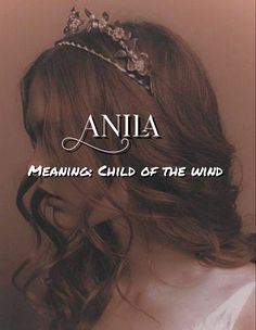 ania meanings child of the wind