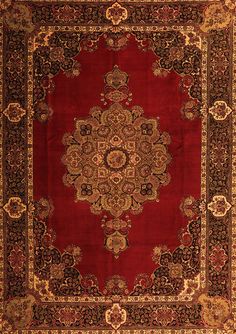 Persian Orange Traditional Rug, tr2276org Dark Old Rugs Red, Arsin Rug Gallery, Cassian Rug Uk, 10x14 Persian Rug, Red Black Turkish Rug, Persian Rug Shop, Old English Rug, Bohemian Persian Rug, Rödask Rug