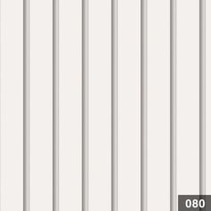 a white striped wallpaper with vertical bars on the top and bottom, as well as an arrow