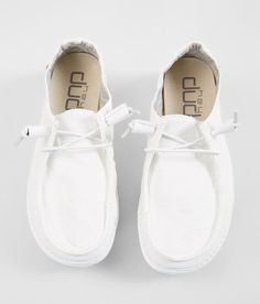 Hey Dude Wendy Shoe - Women's Shoes in White | Buckle Hey Dudes White, White Hey Dudes, Hay Dudes, Dudes Shoes, Hey Dude Shoes