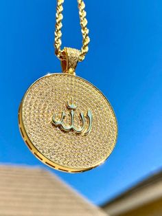 Sunset Mountains, Islamic Jewelry, Chain And Pendant, Fancy Jewellery Designs, Allah Islam, Fancy Jewellery, Bangle Designs, Unisex Ring, Girly Jewelry