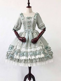 Dresses Fancy, Sweet Lolita, Diamond Flower, Dressy Outfits, Dr Who, Gothic Lolita, Character Outfits