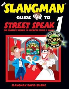 a book cover for the slapman guide to street speak 1