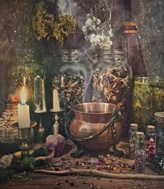 Green Witch Aesthetic, Witchcore Aesthetic, Baba Jaga, Green Witchcraft, Magia Das Ervas, Feuille Eucalyptus, Kitchen Witchery, Hedge Witch, Magic Aesthetic