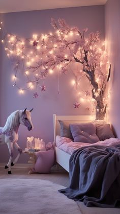 Kids Room Idea Girls Fairy Bedroom, Fairytale Bedroom, Magical Bedroom, Organiser Cucina, Fairy Bedroom