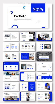 the powerpoint presentation is displayed in blue and white