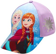 PRICES MAY VARY. 100% Cotton Imported Velcro closure Hand Wash Only OFFICIALLY LICENSED DISNEY: Disney Frozen Princess Elsa and Anna Baseball Cap; Quality merchandise with your beloved characters; Entertaining and inspiring people around the globe for decades FROZEN BASEBALL CAP: This high-quality 5-panel Disney baseball hat for toddlers and girls is made of durable cotton twill, featuring a comfortable curved brim and eye-catching Frozen character prints of Princesses Elsa and Anna; Perfect Dis Frozen Hat, Frozen Character, Cute Frozen, Summer Headwear, Character Prints, Frozen Queen, Disney Hats, Elsa And Anna, Frozen Elsa And Anna