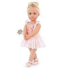 Land Of Sweets, Og Dolls, Pink Ballet Shoes, Sugar Plum Fairy, Our Generation Dolls, Kids Exploring, Ballet Dress, Long Blonde, Sewing Party