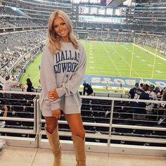 Dallas Game Day Outfit, Cowboy Game Outfit, Cowboy Football Game Outfit, Cowboys Football Game Outfit, Cowboys Game Outfits For Women, Dallas Cowboys Clothes