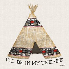 In My Teepee Poster Print by Nicholas Biscardi-VARPDX8927AM Image 1 Modern Desk Lighting, Bamboo Sheets Bedding, Bamboo Bedding, Stock Paper, Fine Arts Posters, Pillow Set, Paper Stock, Art Poster, Fine Art Print