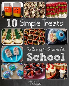 10 simple treats to bring share at school