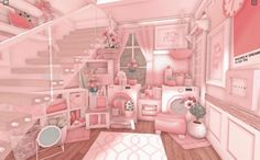 Blush Pink House Exterior Bloxburg, Bloxburg Kawaii House, Kawaii Bloxburg House, Blush House Bloxburg, Bloxburg Pink House, Blush Bloxburg House, Bloxburg Blush House, Pink Bloxburg House, Bloxburg Instagram