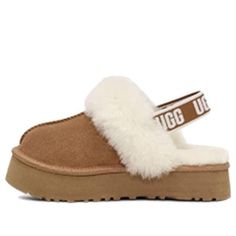 (GS) UGG Funkette Slipper 'Chestnut' 1130395K-CHE Ugg Funkette, Ultra Mini Ugg, Nike Travis Scott, Converse Comme Des Garcons, Sneaker Trends, Garcons Converse, Comme Des Garcons Converse, Converse Run Star Hike, Run Star Hike