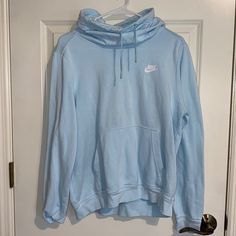 Nike Women’s Cowl Neck, Icey Blue, Size: Medium, Nwot Cute Nike Outfits, Tops Nike, Cowl Neck Hoodie, Cute Nikes, Neck Hoodie, Cute Fits, Preppy Outfits, Nike Outfits, Teen Fashion Outfits