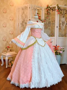 Sleeping Beauty Wedding Dress, Sleeping Beauty Wedding, Elegant Dresses Classy, Cosplay Outfits