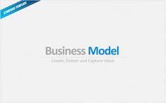 the business model logo is displayed on a white background