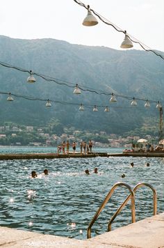 Piscine dans les bouches de Kotor Travel Montenegro, Montenegro Kotor, Kotor Montenegro, Italy Summer, Grand Tour, Travel Inspo, Nature Travel