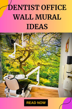 Get inspired with these 8 dentist office wall mural ideas that reduce anxiety in patients, create a welcoming atmosphere for your clients and enhance your branding.

Create a biophilic dental clinic with our nature themed wallpaper murals, including peaceful forests, sunny beaches, majestic mountains and beautiful florals!

See all the ideas from real dental offices from around Canada and the USA.

Click to read the blog now! Wall Mural Ideas, Mural Ideas, Dentist Office, Majestic Mountains