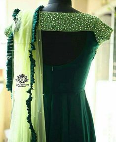 Chudidhar Designs, Umbrella Dress, Salwar Neck Designs, Churidar Designs, Long Gown Dress