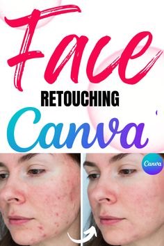 Face Retouching Canvas Hacks, Graphic Deisgn, Canva Editing, Tshirt Printing Business, Text Tutorial