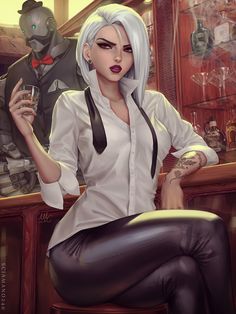 ArtStation - Ashe - Overwatch, Mirco Cabbia (Sciamano240) Evvi Art, Overwatch Wallpapers, Arte Fantasy, Female Character Design, Art Anime