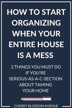 House Is A Mess, Clutter Organization, Household Organization, Home Organization Hacks