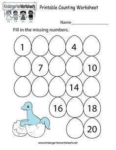 the printable worksheet for numbers 1 - 10 with an image of a duck