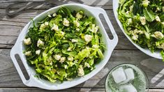 Adam Liaw’s ‘incredibly easy’ Greek green salad with feta, mint and dill