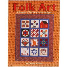 the book cover for folk art