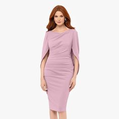 Turn heads in this women's BA Nites cowlneck midi dress. Click on this WOMEN'S GUIDE to find the perfect fit and more! Turn heads in this women's BA Nites cowlneck midi dress. Click on this WOMEN'S GUIDE to find the perfect fit and more! FEATURES Cowlneck 3/4-length sleeves Set-in sleeves Sheath silhouette Stretchy scuba crepe construction Drape back Zipper back Fully linedFIT & SIZING 42-in. length from shoulder to hem Midi length hits below the kneeFABRIC & CARE Polyester, spandex Lining: poly Fitted Midi Dress With Draped Sleeves, Fitted Sheath Midi Dress With Draped Sleeves, Fitted Midi Sheath Dress With Draped Sleeves, Rose Gender, Interview Dress, Formal Wedding Guest Dress, Formal Wedding Guests, Dress Clothes For Women, Wedding Guest Dress