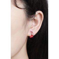 Add a little something extra to your winter holiday outfits with these Liv & Ava™ earrings. Crafted with crystals at the stocking hem for a chic look. Red Christmas Jewelry, Red Earrings For Winter Gift, Winter Holiday Outfits, Holiday Earrings, Holiday Earring, Chic Look, Earrings Red, Winter Holiday, Winter Holidays