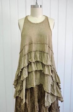 Krista Larson, Mori Fashion, Snake Charmer, Bohemian Style Clothing, Bohemian Chic Fashion, Linen Fashion, Upcycled Clothing, Magnolia Pearl