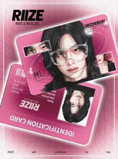 an advertisement for a women's eyewear brand featuring the face of a woman wearing glasses