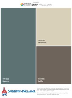 the color scheme for sherwinn williams's paint