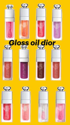 #gloss#dior#oil#levres Gloss Dior, Dior Lip Glow, Lip Glow, Dior, Lips, Color