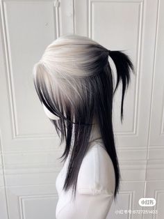 Hair Gradient, Wigs For Men, Wolf Tail, Wig Styling, Blonde Roots, Dyed Hair Inspiration, Hair Inspiration Short, Pretty Hair Color, Dye My Hair