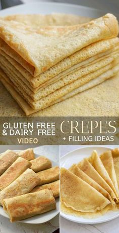 gluten free crepes and dairy free filling ideas