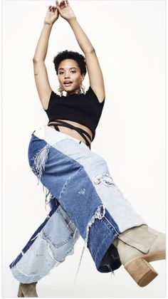 Denim Fashion Photoshoot, Denim Poses, Denim Lookbook, Denim Campaign, Kiersey Clemons, Men's Denim Style, Denim Fashion Women