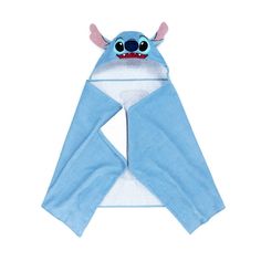 Bath time can be something your little Lilo and Stitch fan looks forward to with this amazing soft and absorbent hooded towel. Now they can pretend to be the fun-loving alien we've all come to love. This item is part of a larger Lilo and Stitch bedding and bath collection here at Target. This towel measures 50 inches wide by 24 inches tall. It is 100% cotton. Machine wash cold and tumble dry low. Stitch Toys, Stitch Bedding, Stitch Wallpapers, Lilo And Stitch Toys, Stitch Merchandise, Stitch Things, Stitch Items, Character Fabric, Disney House