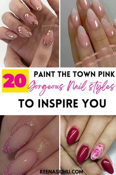 Discover the latest nail trends with our collection of 20 gorgeous pink nail styles. Elevate your look and stay on-trend! 💅✨ #NailInspiration #PinkNails #NailArtIdeas Pink Nail Styles, Latest Nail Trends, School Nails, Nail Styles, Pink Nail