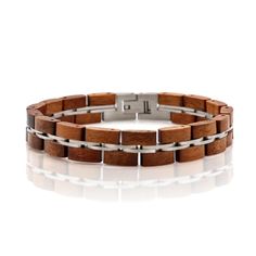 Hawaiian Koa Wood and Stainless Steel Woman's Bracelet | KoaWood Ranch Koa Wood, Steel Bracelet, Stainless Steel Bracelet, Arm Band, Womens Bracelets, New Product, Ideal Gift, Bangles, Bracelet