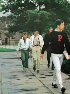 Journal - Edition n°30 | the Ivy League wardrobe | Octobre Editions 1950s Fashion Menswear, Ivy Look, White Jeans Men, Preppy Men, Ivy League Style, Teddy Boys, Ivy Style, Prep Style