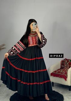 Explore our exclusive collection of Afghan dresses at Dipdaz, where tradition meets modern elegance. Our range includes stunning Afghan bridal dresses, wedding dresses, and ethnic dresses, perfect for every occasion from weddings to henna parties. We also offer luxury Afghan dresses, modest designs, and casual wear, ensuring there's something for everyone. Key Features: Customizable & Personalized: Each dress can be tailored to your preferences, including sleeve length and neckline style. Availa Afghan Fashion Modern, Floor-length Dresses With Motifs For Festivals, Floor-length Festival Dresses With Motifs, Festive Long Sleeve Dresses With Motifs, Folk Style Wedding Dress For Eid, Floor-length Motif Dresses For Navratri, Floor-length Dresses With Motifs For Navratri, Long Sleeve Dresses With Motifs For Navratri, Navratri Floor-length Dresses With Motifs