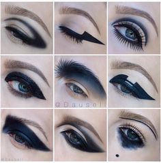 Drama Eyeliner, Eyeliner Graphic, Editorial Make-up, Fantasy Make-up, Drag Make-up, High Fashion Makeup, Avant Garde Makeup, Eyeshadow Eyeliner, Edgy Makeup