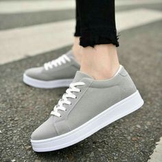 Shoes Platform Sneakers, Trainers Girls, Women's Casual Shoes, Women Casual Shoes, Black Flats Shoes, Shoes Canvas, Shoes Grey, Shoes Platform